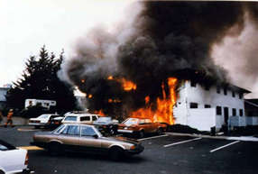 Proper and professsional control of a fire in a structure can easily be lost if incompetent orders are given or not carried out to standards.